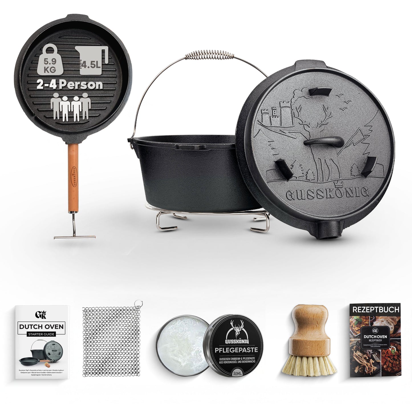 GUSSKÖNIG Dutch Oven