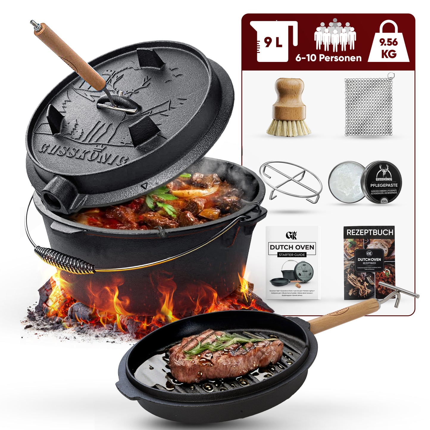 GUSSKÖNIG Dutch Oven