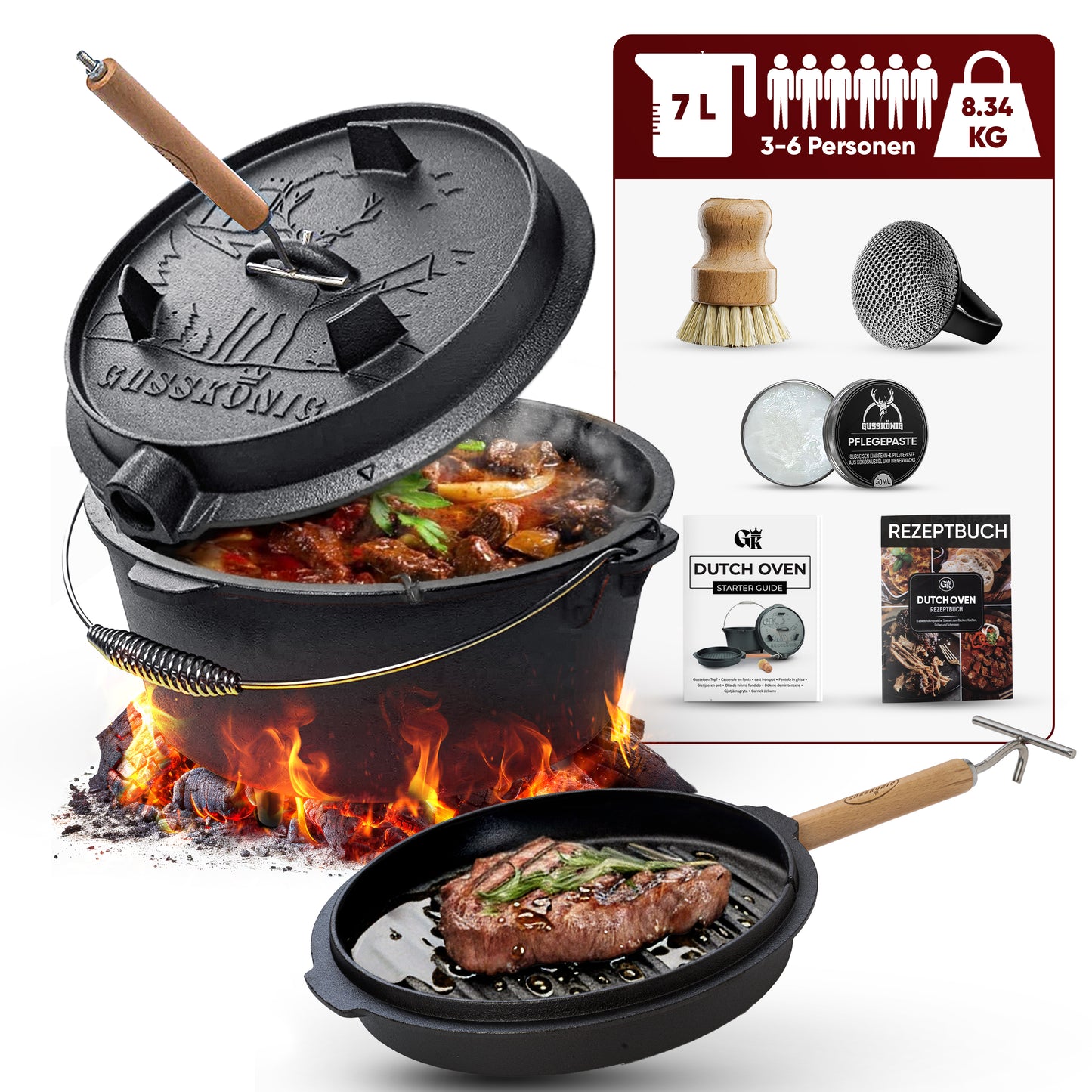 GUSSKÖNIG Dutch Oven