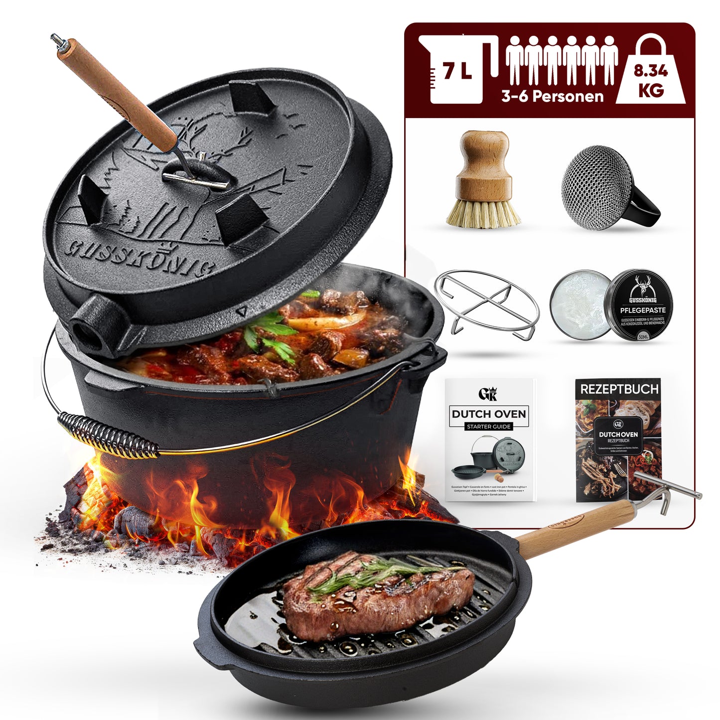 GUSSKÖNIG Dutch Oven