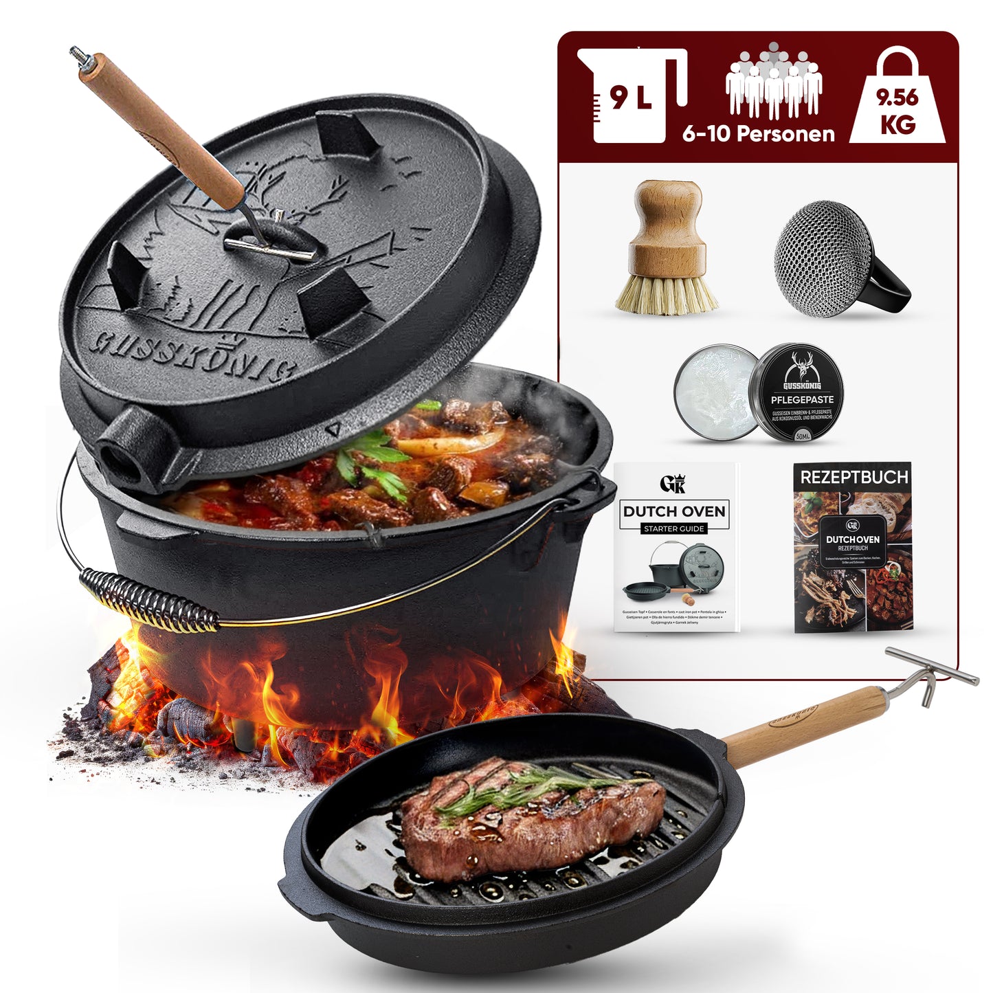 GUSSKÖNIG Dutch Oven