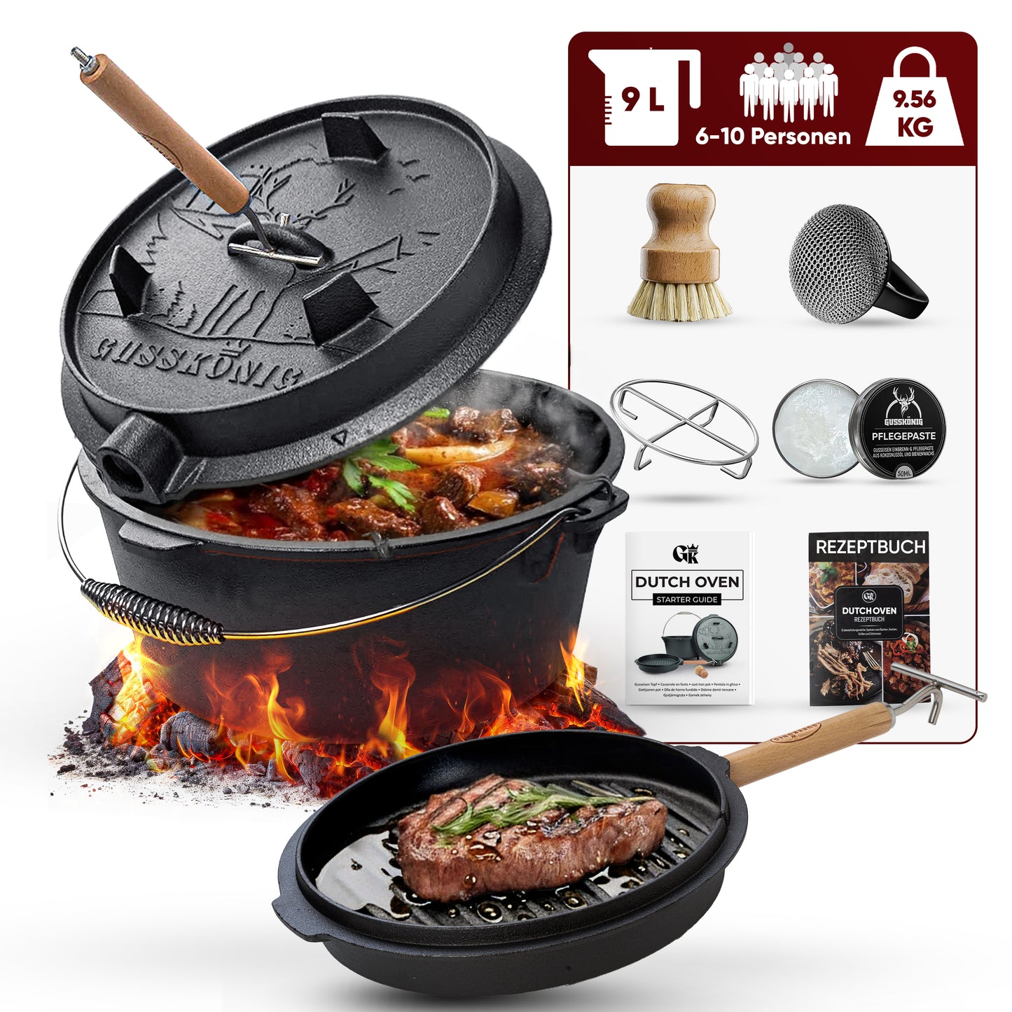 GUSSKÖNIG Dutch Oven