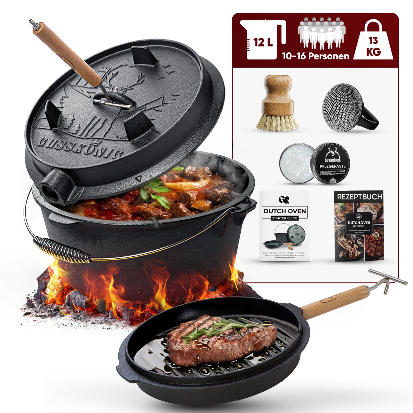 GUSSKÖNIG Dutch Oven