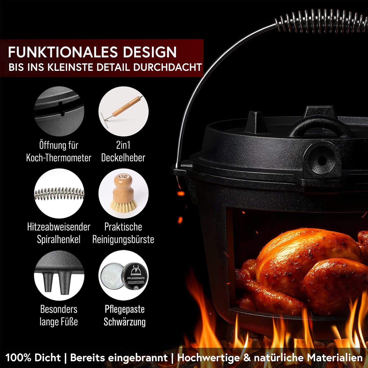 GUSSKÖNIG Dutch Oven