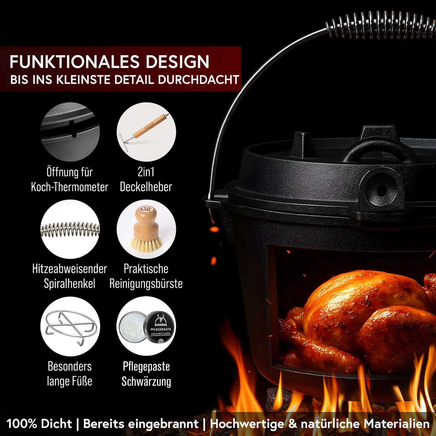 GUSSKÖNIG Dutch Oven