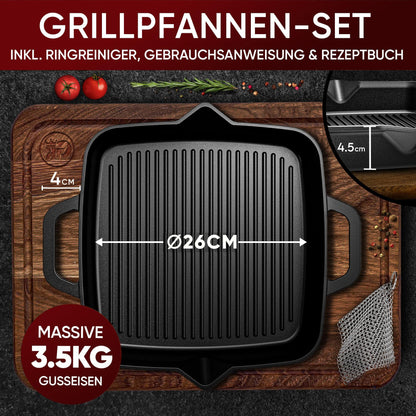 Bratpfanne & GusseisenpfanneGrillpfanneGusskönig