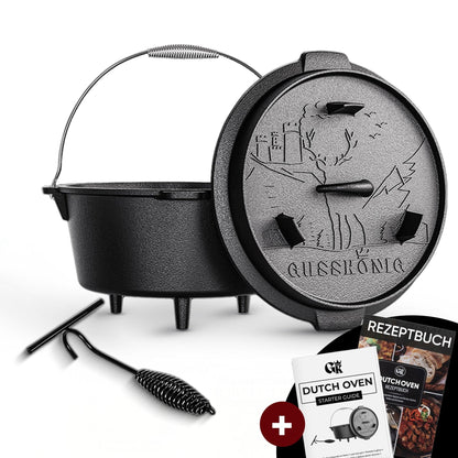 Dutch Oven KlassischMit FüßenGusskönig
