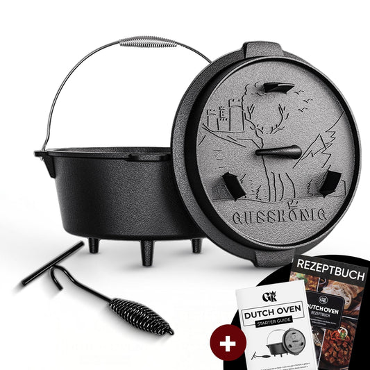 Dutch Oven KlassischMit FüßenGusskönig