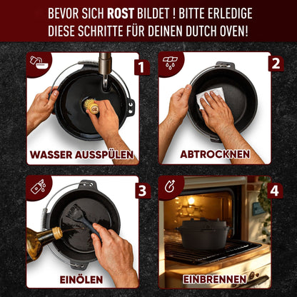 Dutch Oven KlassischOhne FüßenGusskönig